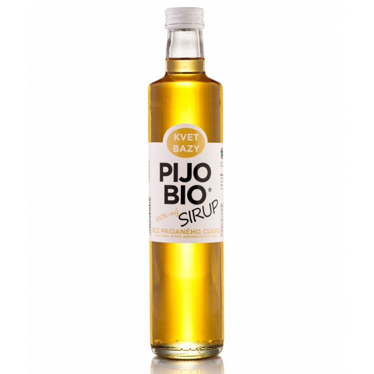 PIJO BIO Sirup Kvet bazy 500 ml