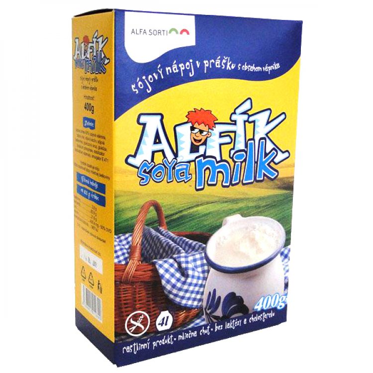 Racionella Sušené sójové mlieko Alfík s vápnikom 400g