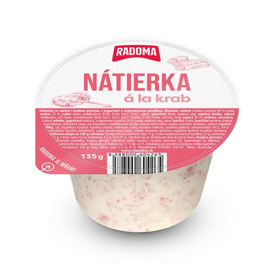 Radoma Nátierka A la krab 135 g