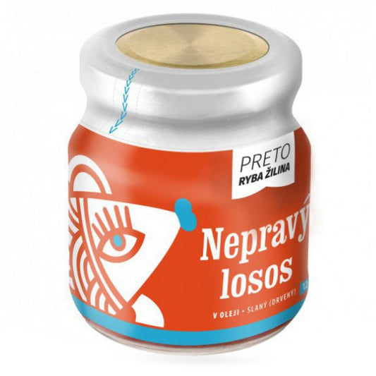 Radoma Nepravý losos v oleji slaný - drť 125g