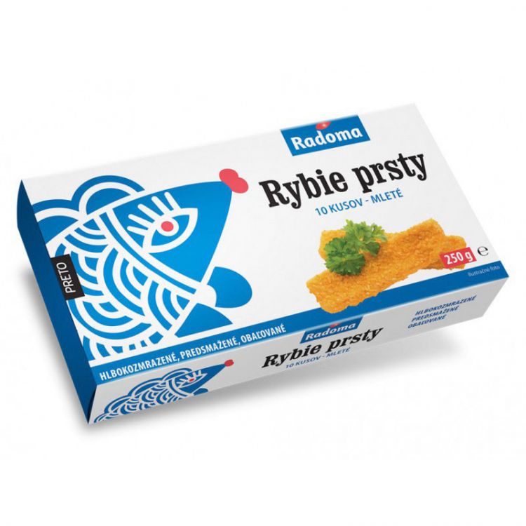 Radoma Rybie prsty mleté 250g