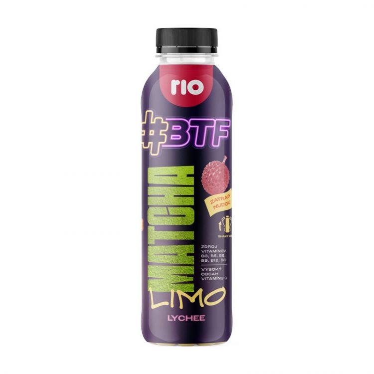 Rio #BTF Matcha Limo Liči 0,4l