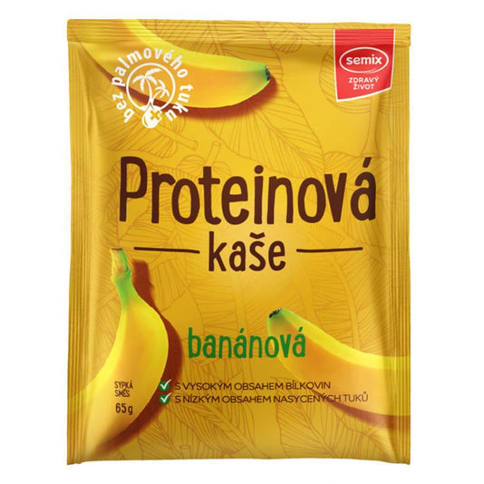 Semix Proteínová kaša banánová 65g