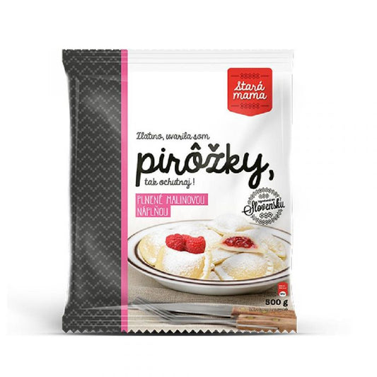 Stará mama Pirôžky plnené malinovou náplňou 500 g