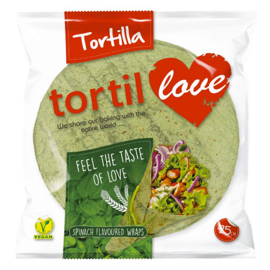 Turka Tortilla špenátová 240g