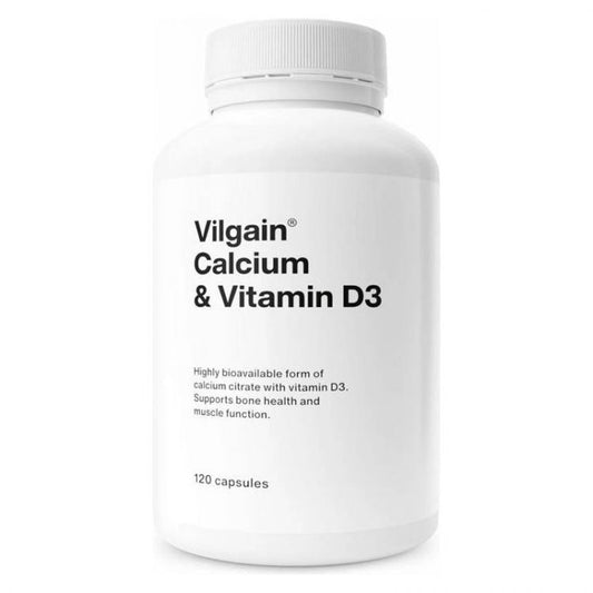 Vilgain Vápnik + Vitamín D3 120 kapsúl