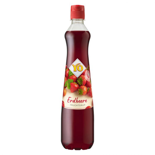 YO Ovocný sirup z jahody 0,7 l